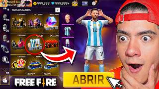 ABRI TODOS MIS PAQUETES VETERANOS Y EXCLUSIVOS en MI CUENTA DE FREE FIRE !! - TheDonato