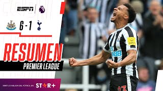 ¡20 MINUTOS DE FURIA Y PALIZA HISTÓRICA DE LAS URRACAS! | Newcastle 6-1 Tottenham | RESUMEN