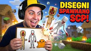 DISEGNA GLI SCP PER OTTENERLI SU MINECRAFT!!