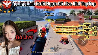 [Free Fire] Thử Thách Dùng "ComBo SV Ngựa + Kord" Đá Live Idol TopTop Lấy Top 1 Và Cái Kết Siêu Hài!