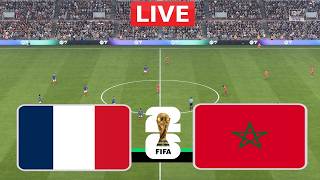 France vs Morocco LIVE | FIFA World Cup 2026 | Full Match Streaming | FC 26 Gameplay Simulation