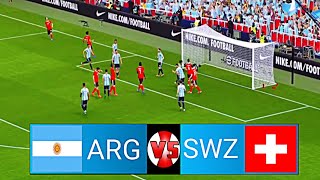 12 July 2026 | Argentina vs Switzerland | FIFA World Cup 2026 | eFootball Gameplay 4K UHD