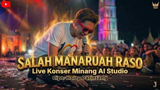SALAH MANARUAH RASO CINTO (Live Konser Minang AI) Tacinto Kasiah Urang-  🥀 [MINANG AI STUDIO]