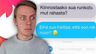 Kiusallisimmat TINDER Keskustelut...