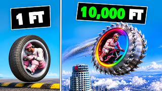 Every Time I Crash, My Monowheel JUMPS HIGHER in GTA 5