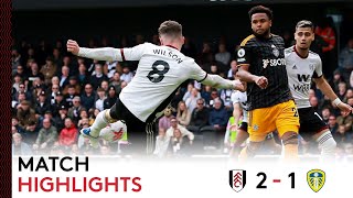 Fulham 2-1 Leeds | Premier League Highlights | Going Back-To-Back 🙌
