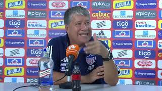 Rueda de prensa de Junior tras su partido ante Jaguares