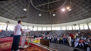 डरो मत, सच के रास्ते चलो, सबका आदर करो - बसवा जी की सीख, लोकतंत्र की नींव | Rahul Gandhi | Karnataka