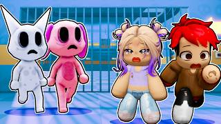 Escapa de la PRISIÓN de las ANOMALIAS de ANIMAL HOSPITAL en Roblox con LYNITA BEBÉ
