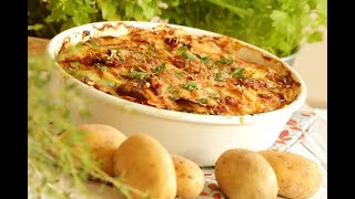 Schnell fertig - Kartoffelauflauf