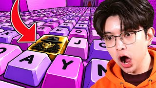 24 Jam Mencari KEYCAP TERKUTUK di +1 Speed Keyboard Escape Roblox..