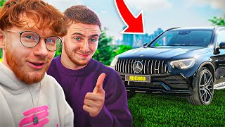 J’ESSAI LA MERCEDES DE MICHOU !! (il a eu peur a un moment)