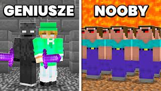 2 GENIUSZY VS 50 NOOBÓW w WIĘZIENIU w MINECRAFT!