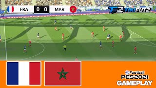 Francia vs Marruecos | Gameplay PES 2021 | Mundial 2026