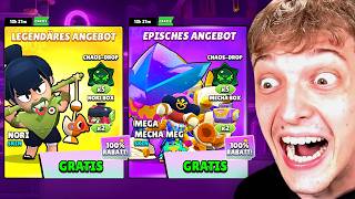 Ich ERSTELLE den GLÜCKLICHSTEN ACCOUNT in BRAWL STARS! 😱 (0,001% GLÜCK)