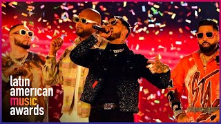 Anuel, Mambo Kingz y DJ Luian el cierre de la noche | Latin AMAs 2023