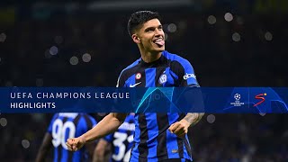 UEFA Champions League | QF | 2nd Leg | Inter Milan v Benfica | Highlights