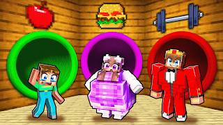 Billy gegen Semlaki gegen Nelly: Fett gegen Stark – Tunnel-Challenge – Minecraft