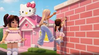 Escapamos De La Casa De HELLO KITTY en  ROBLOX 