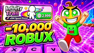 +1 SPEED RAHATLATICI KLAVYE'DE 10,000 ROBUX HARCADIM! 🤑  (battım..) | Roblox