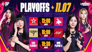 1S vs EA | ANK vs SGP | 1S vs SGP | PLAYOFFS - QUEENS SHOWDOWN 2026 (NGÀY 11/07)