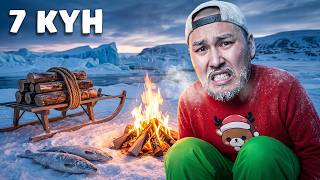 😱Мен 7 Күн Арктикада Өмір Сүремін! Роблокс