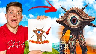 SVE ŠTO NACRTAM OŽIVI U GTA 5😱😲 *ovo je haos*