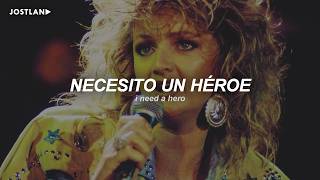 Bonnie Tyler - Holding Out For A Hero (Sub. Español + Lyrics)