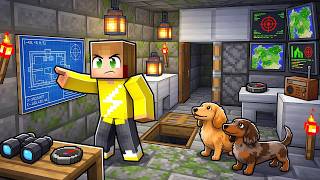 Geheime Bunker Voor Ollie en Moos (Minecraft Survival)