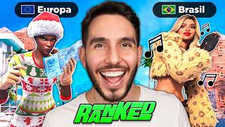 Comparei jogadores do BRASIL com os da EUROPA e fiquei assustado 😬