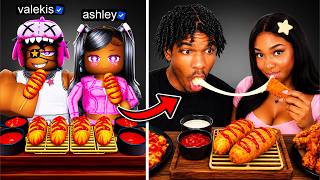 We ATE Every Roblox Mukbang Food In Real Life!