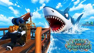AKHIRNYA GAME MANCING ROBLOX KU RILIS! Ikan dan Monsters!