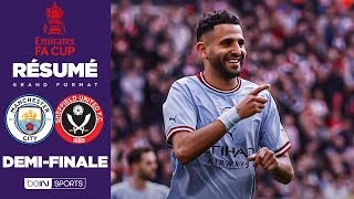 Résumé : Riyad Mahrez envoie Manchester City en Finale de FA Cup grâce à un triplé magistral !
