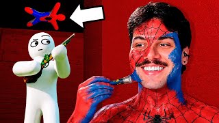 virei o HOMEM-ARANHA no Meccha Chameleon
