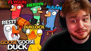 Alkan se mě snaží pořád zabít! 😡 | GOOSE GOOSE DUCK