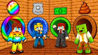NIE WYBIERZ ZŁEJ ZJEŻDŻALNI BO UMRZESZ w Minecraft!