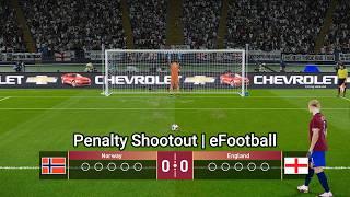 محاكاة ركلات الترجيح | إنجلترا  ضد النرويج  | eFootball 2026
