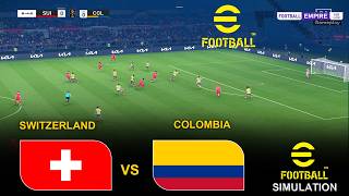 eFootball 2021 - Switzerland vs Colombia | eFootball PES 2021 Match Simulation | World Cup 2026