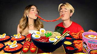 ROBLOX MUKBANG DATE vs IN REAL LIFE ASMR!
