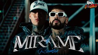 BLESSD ❌ ANUEL AA | MIRAME REMIX (Letra)
