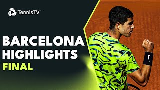 Carlos Alcaraz vs Stefanos Tsitsipas | Barcelona 2023 Final Highlights