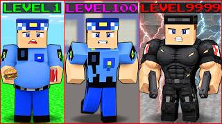 1 LEVEL VS 100 LEVEL VS 999999 LEVEL KEREM KOMİSER! 😱 -Minecraft