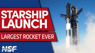 SpaceX Launches Starship Flight Test