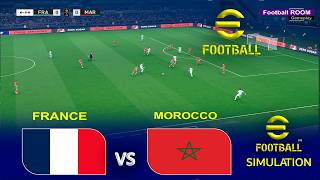 ePES 2021 - فرنسا ضد المغرب  | eFootball PES 2021 | ربع نهائي كأس العالم 2026 Gameplay