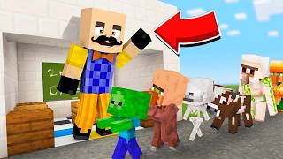 სკოლაში მასწავლებელი გავხდი! - Minecraft