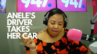 Anele Mdoda's driver takes her car without her knowing