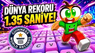 +1 SPEED RAHATLATICI KLAVYE'DE DÜNYA REKORU KIRDIM! 😱 | Roblox