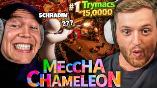 🤣😱MONTE & SCHRADIN sind BLIND?! - 15.000 PUNKTE in Meccha Chameleon! |